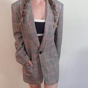 Vintage Pendleton Long One Button Blazer Made in USA Size 10